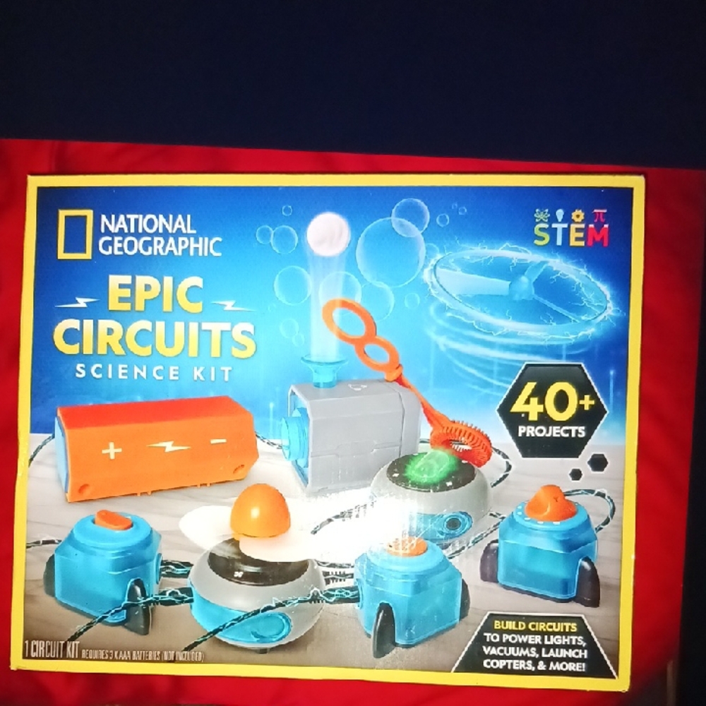 National Geographic Blue and Orange Science Kit